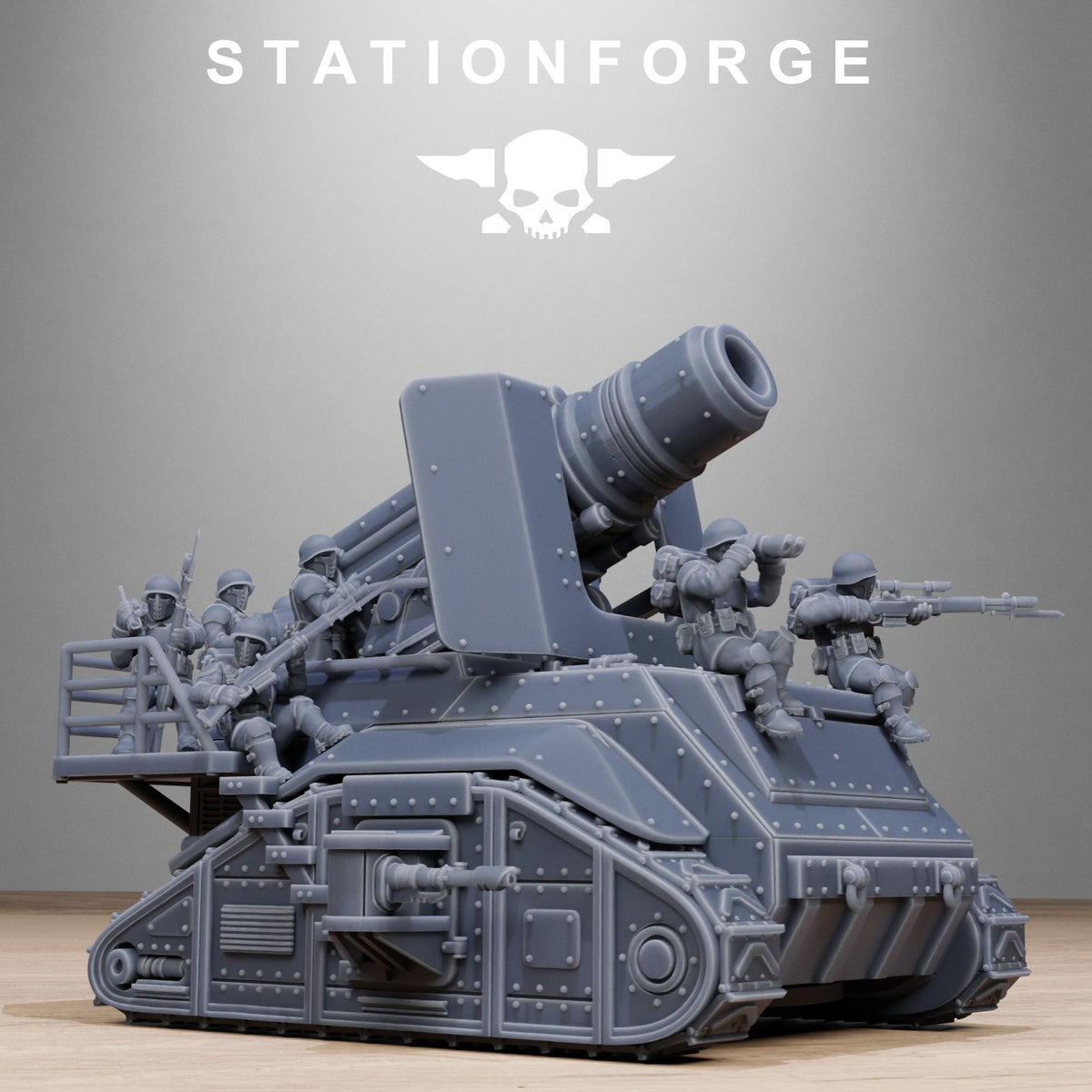 Freeguard Artillery Mini Tank – Warhammer 40k Compatible Miniature