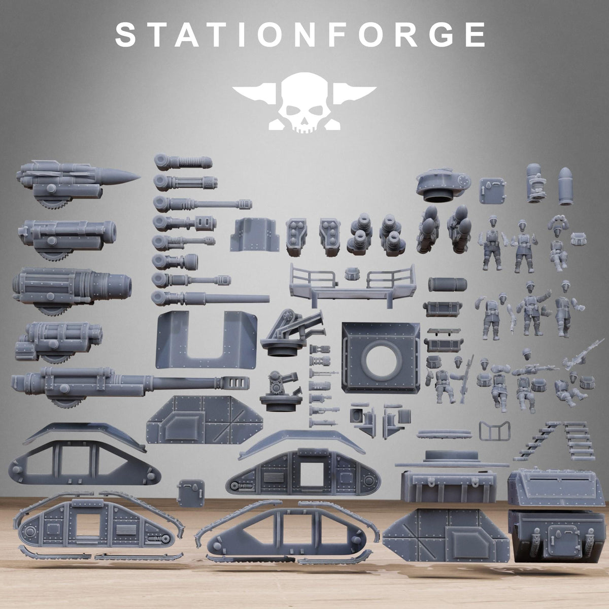 Freeguard Artillery Mini Tank – Warhammer 40k Compatible Miniature