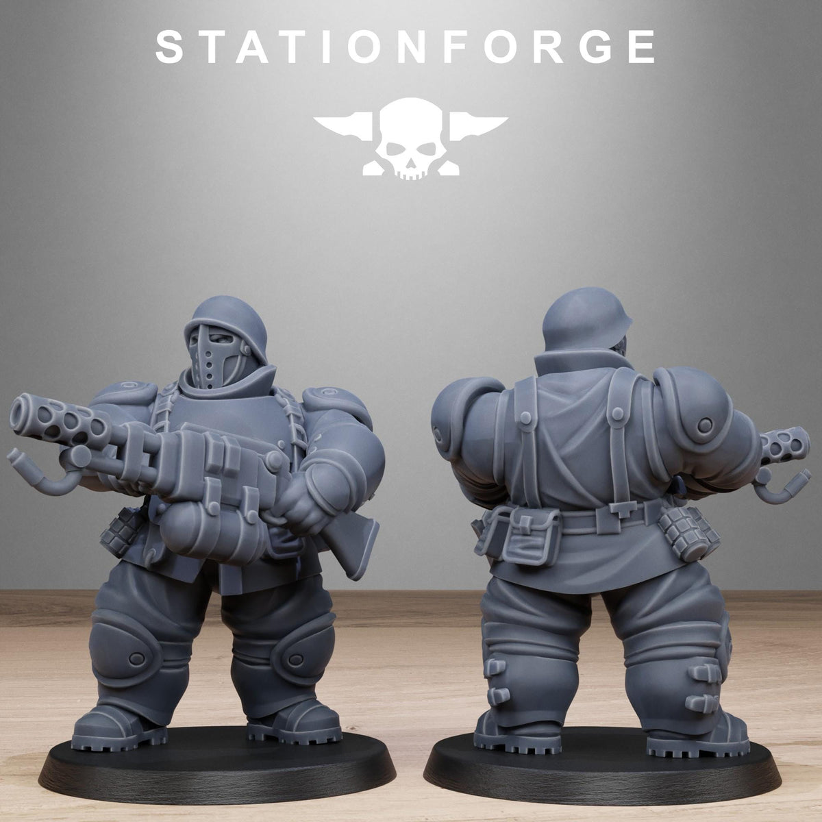 Freeguard Armored Mutants – Warhammer 40k Compatible Miniature
