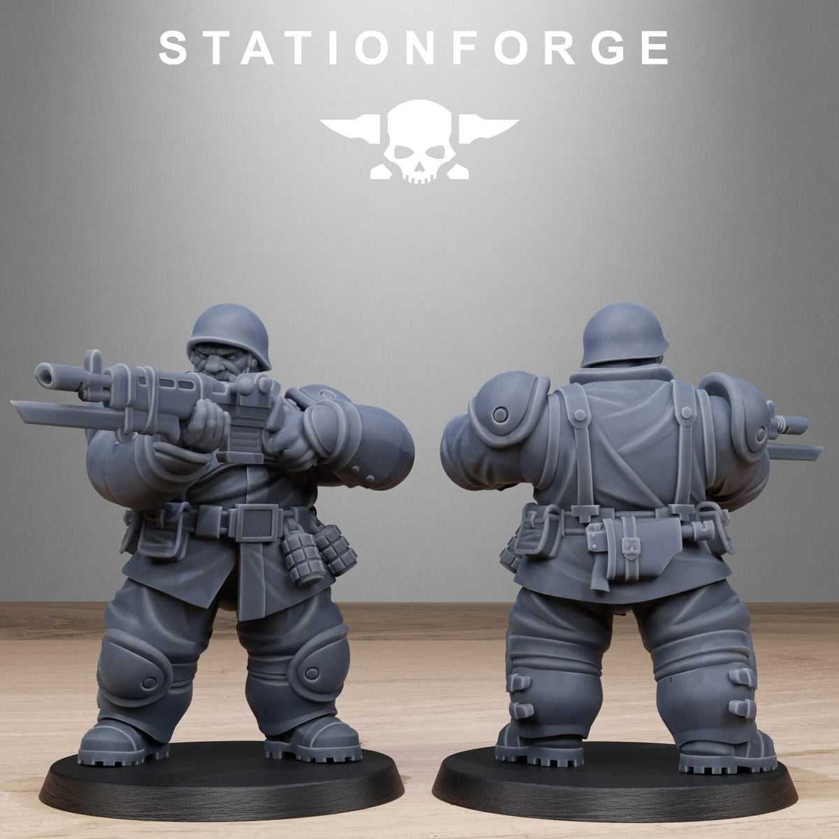 Freeguard Armored Mutants – Warhammer 40k Compatible Miniature