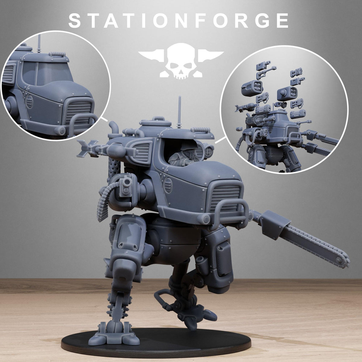 Freeguard Walker – Warhammer 40k Compatible Miniature