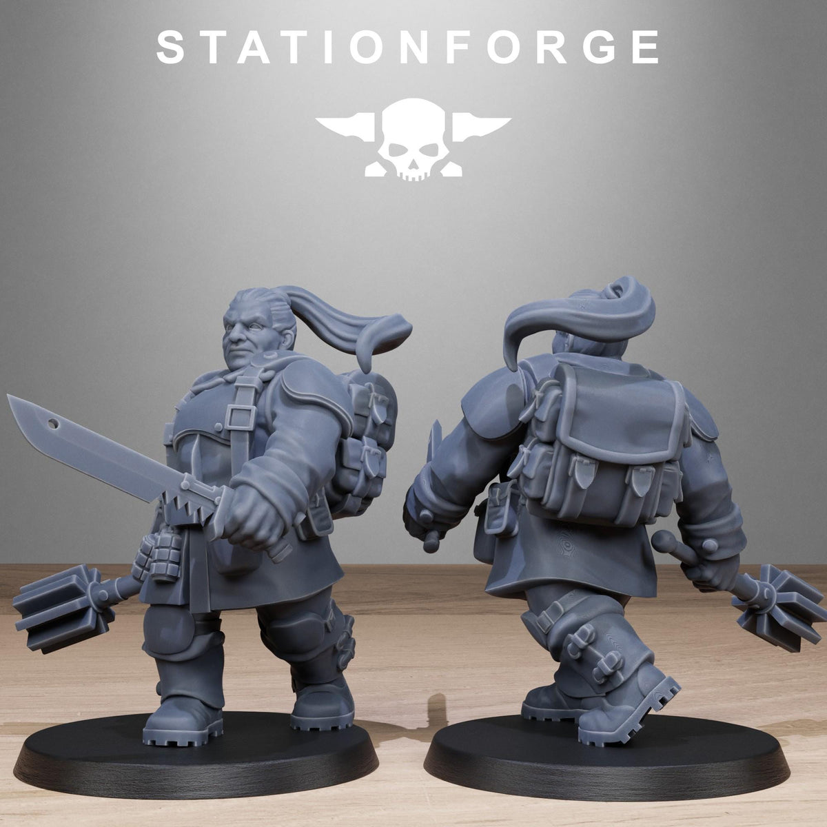 Freeguard Mutant Sisters – Warhammer 40k Compatible Miniature