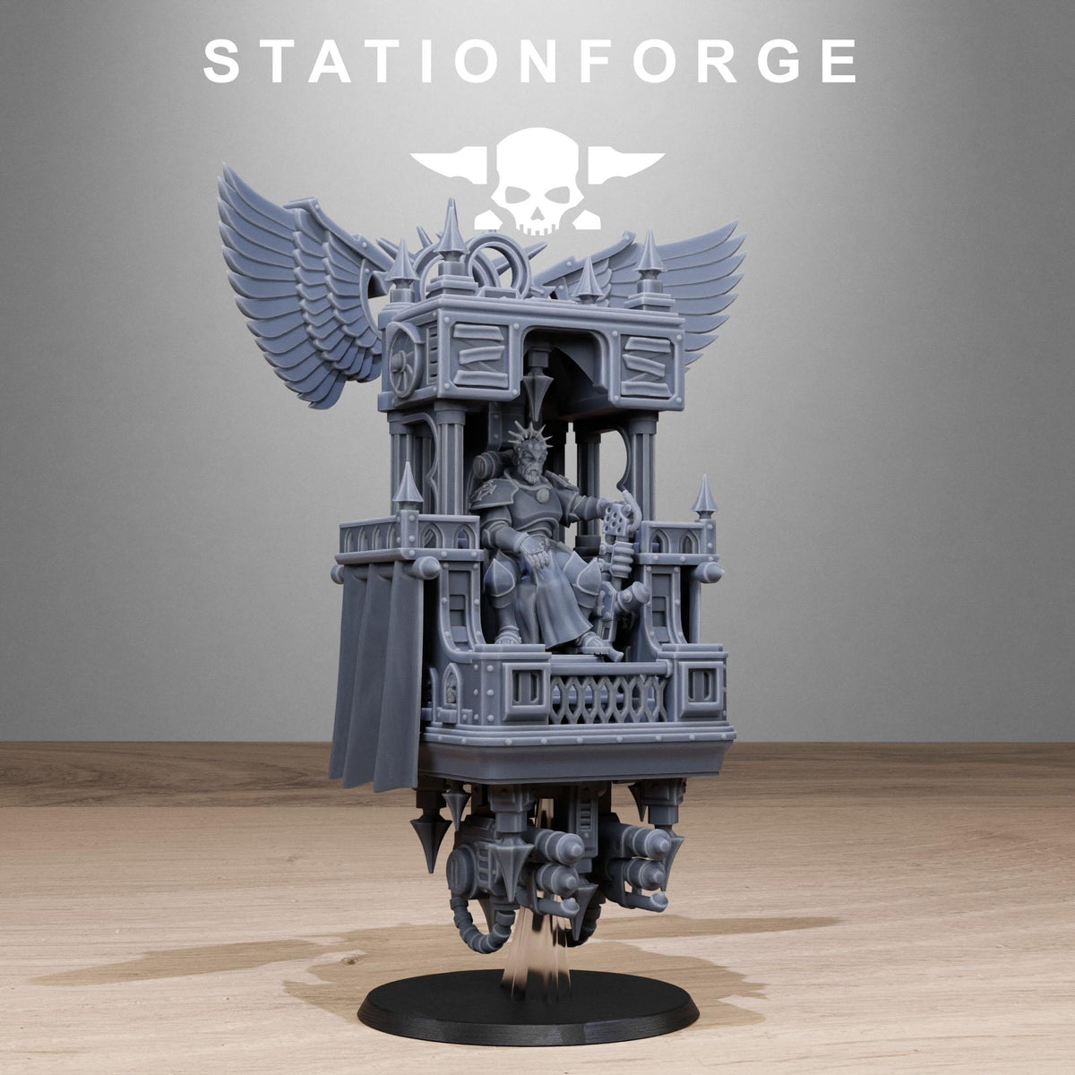 Vodalites Flying Throne – Warhammer 40k Compatible Miniature