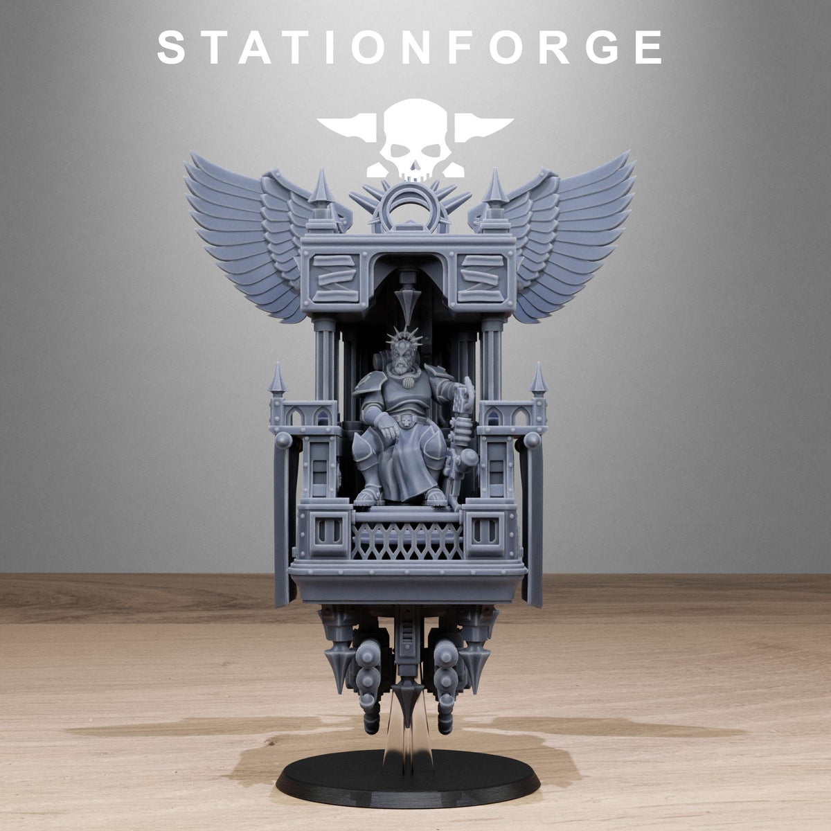Vodalites Flying Throne – Warhammer 40k Compatible Miniature