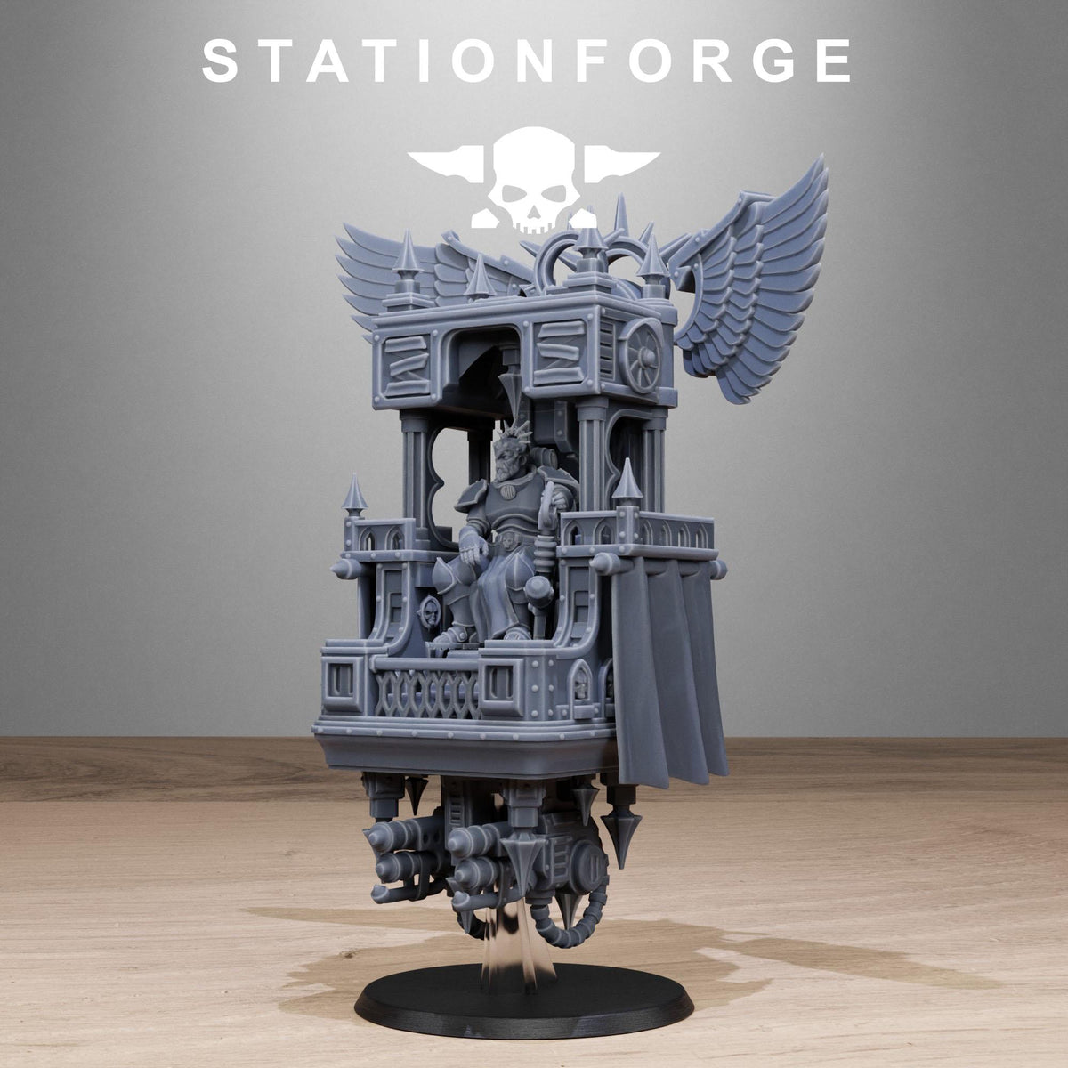 Vodalites Flying Throne – Warhammer 40k Compatible Miniature