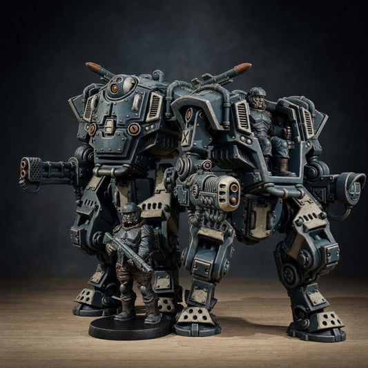 Vaskar Warmech – Warhammer 40k Compatible Miniature