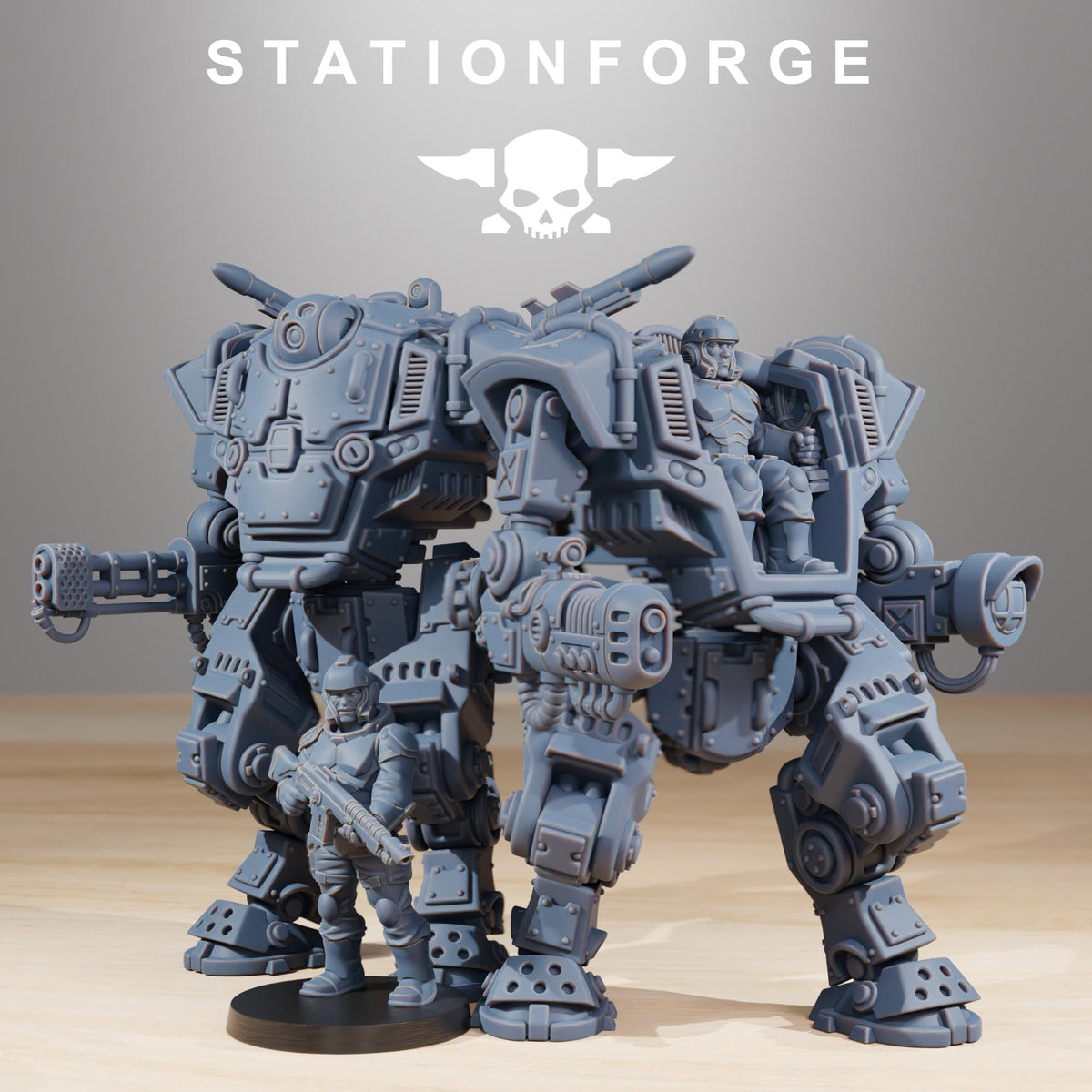 Vaskar Warmech – Warhammer 40k Compatible Miniature