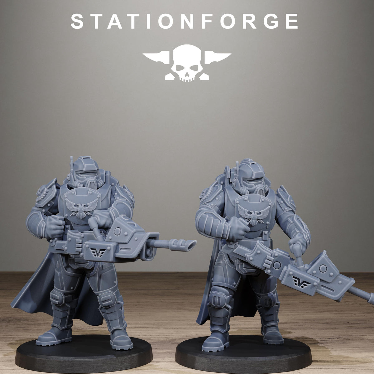 Vaskar Heavy Squad – Warhammer 40k Compatible Miniature