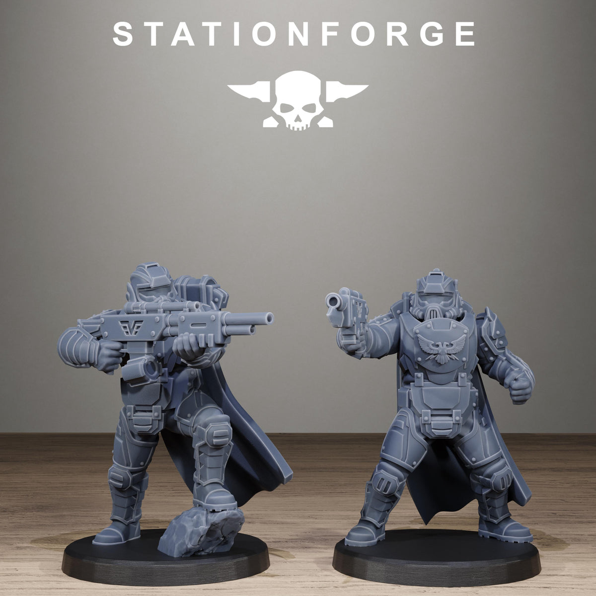 Vaskar Heavy Squad – Warhammer 40k Compatible Miniature