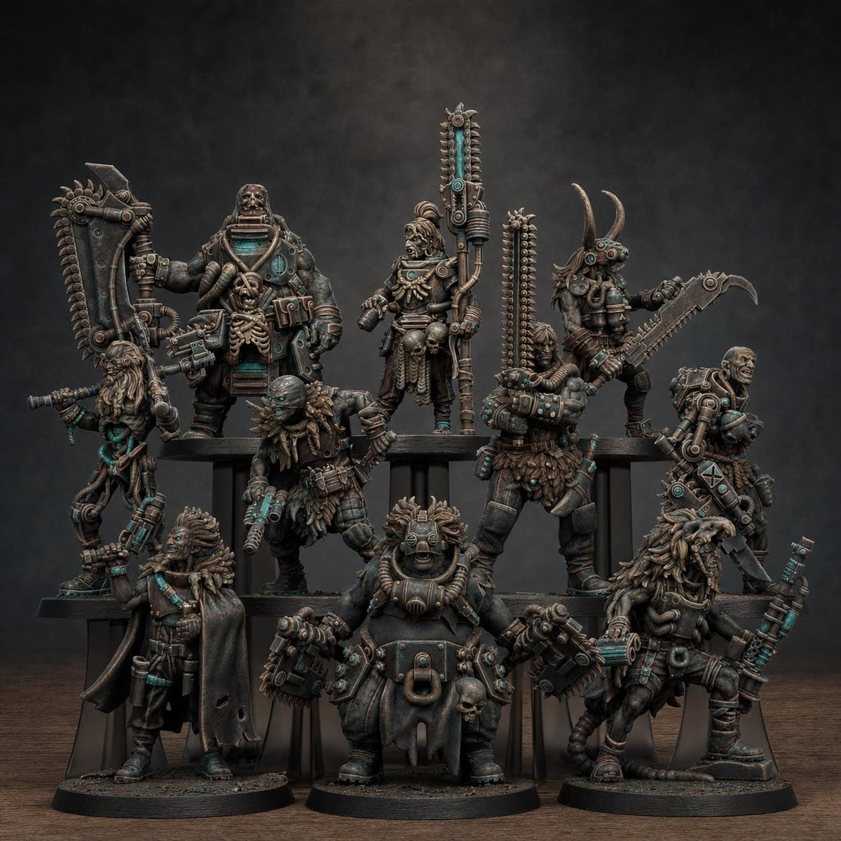 Techno Savage Barbarians – Adeptus Mechanicus Proxy