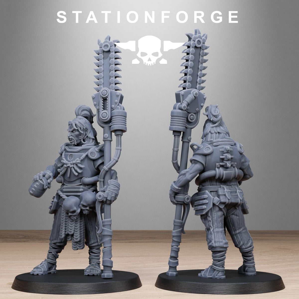 Techno Savage Barbarians – Adeptus Mechanicus Proxy