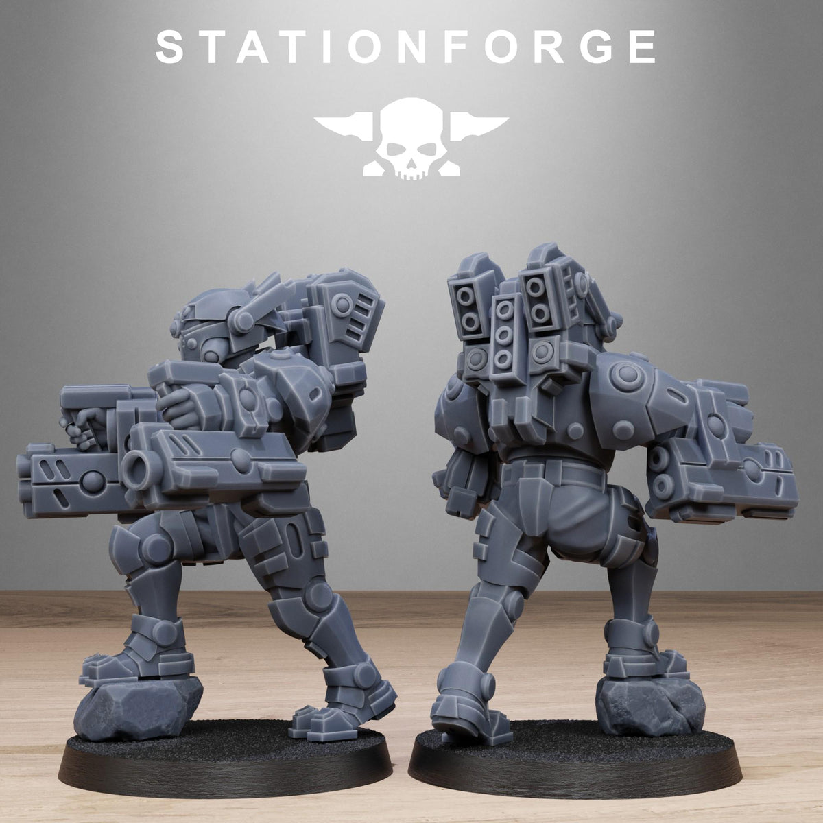 Tarion Heavy Armored – Warhammer 40k Compatible Miniature