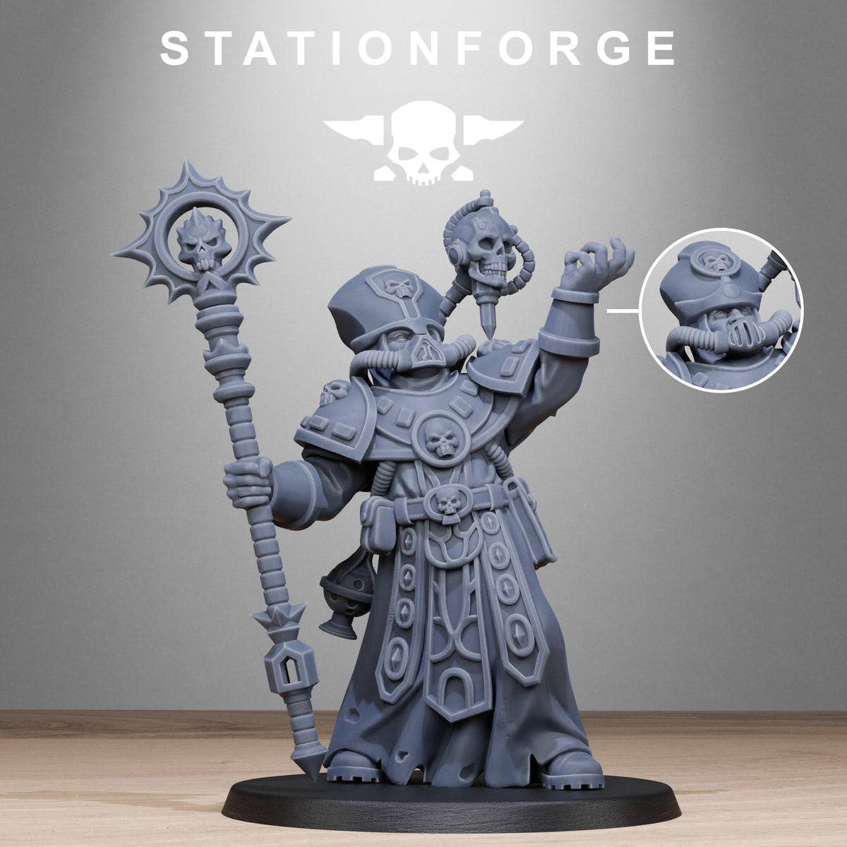 Vodalites Priest – Warhammer 40k Compatible Miniature