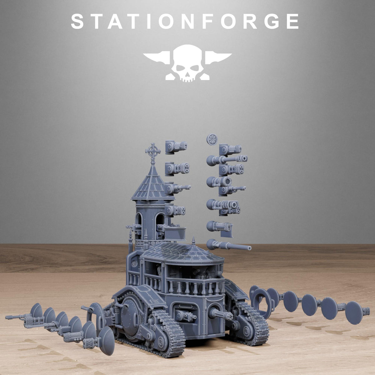 Vodalites Heavy Tank – Warhammer 40k Compatible Miniature