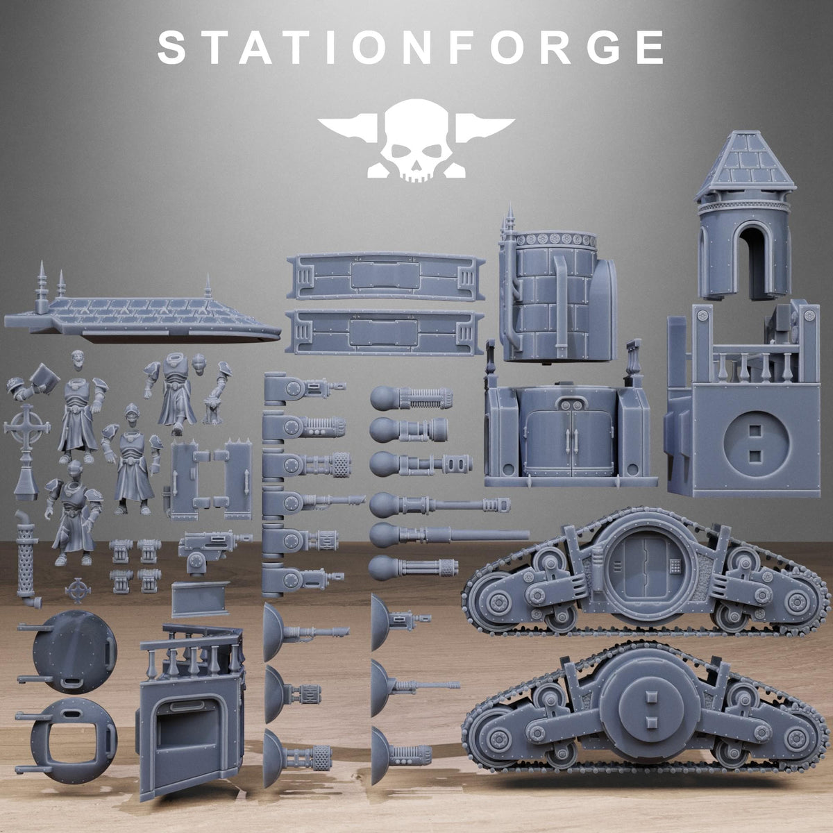 Vodalites Heavy Tank – Warhammer 40k Compatible Miniature