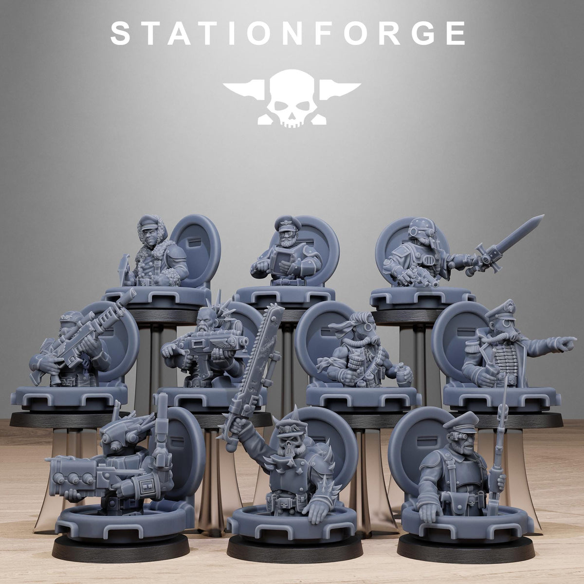 Tank Commanders – Warhammer 40k Compatible Miniature