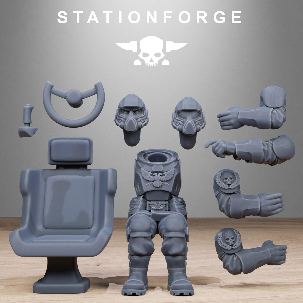 Pilot Commanders – Warhammer 40k Compatible Miniature