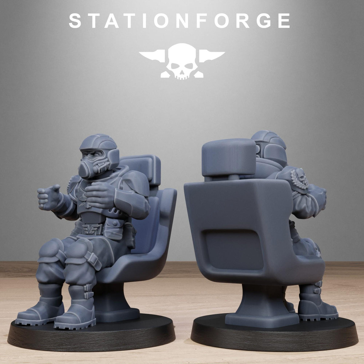 Pilot Commanders – Warhammer 40k Compatible Miniature