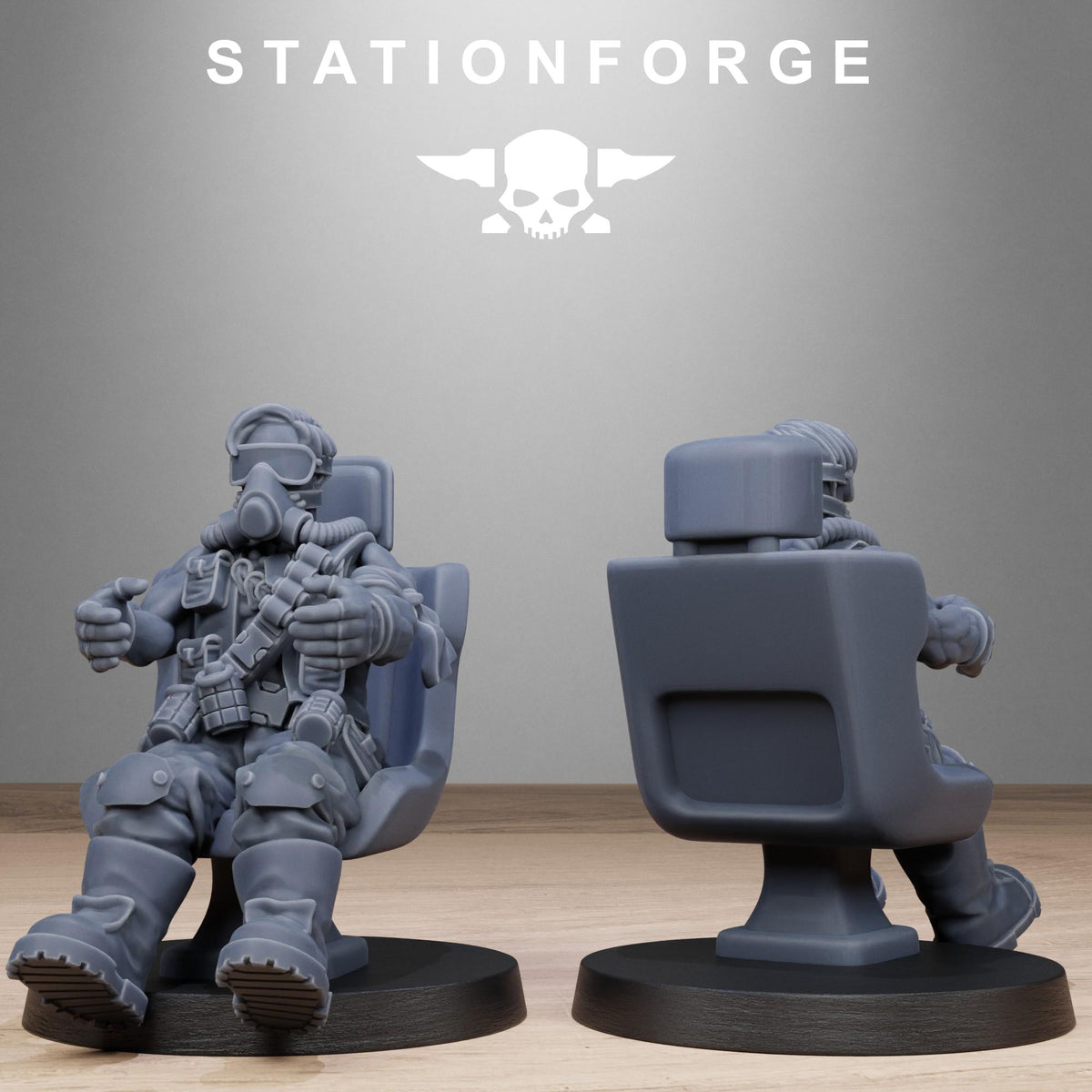 Pilot Commanders – Warhammer 40k Compatible Miniature