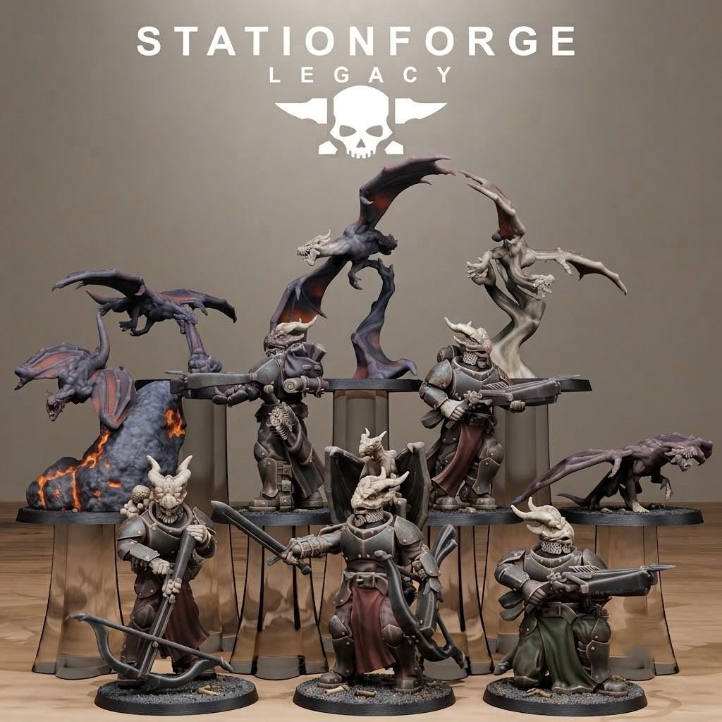 Solaris Dragon Squad – Warhammer 40k Compatible Miniature
