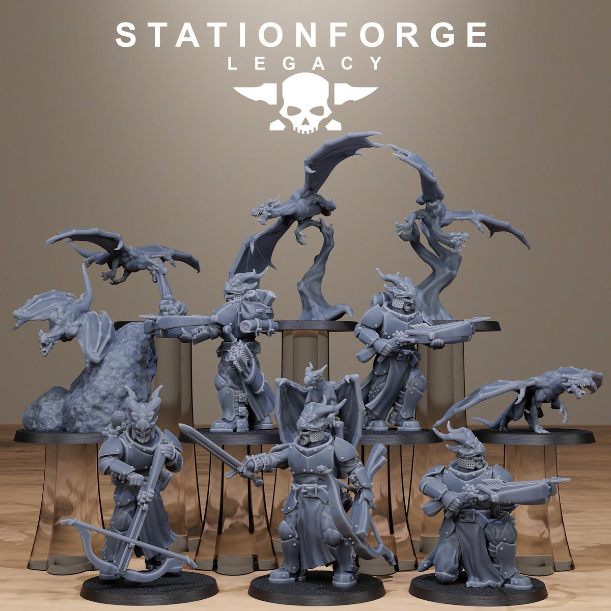 Solaris Dragon Squad – Warhammer 40k Compatible Miniature
