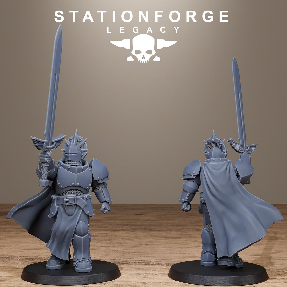 Solaris Soalris Greatswordsmen – Warhammer 40k Compatible Miniature