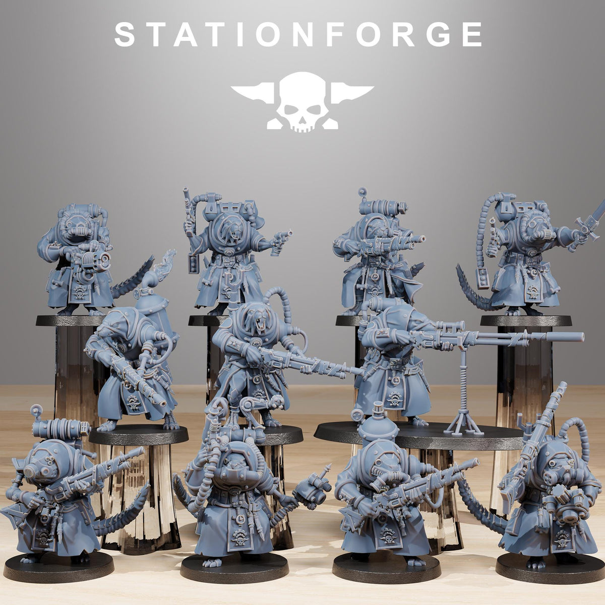Raticus Grunts – Adeptus Mechanicus Proxy