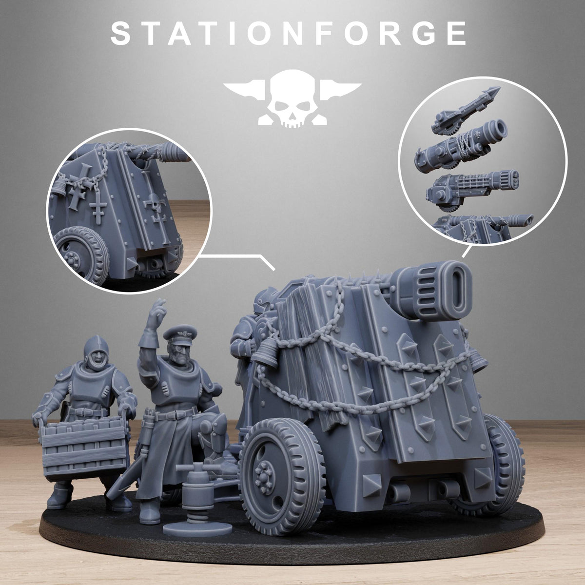 Royalguard Light Artillery – Warhammer 40k Compatible Miniature