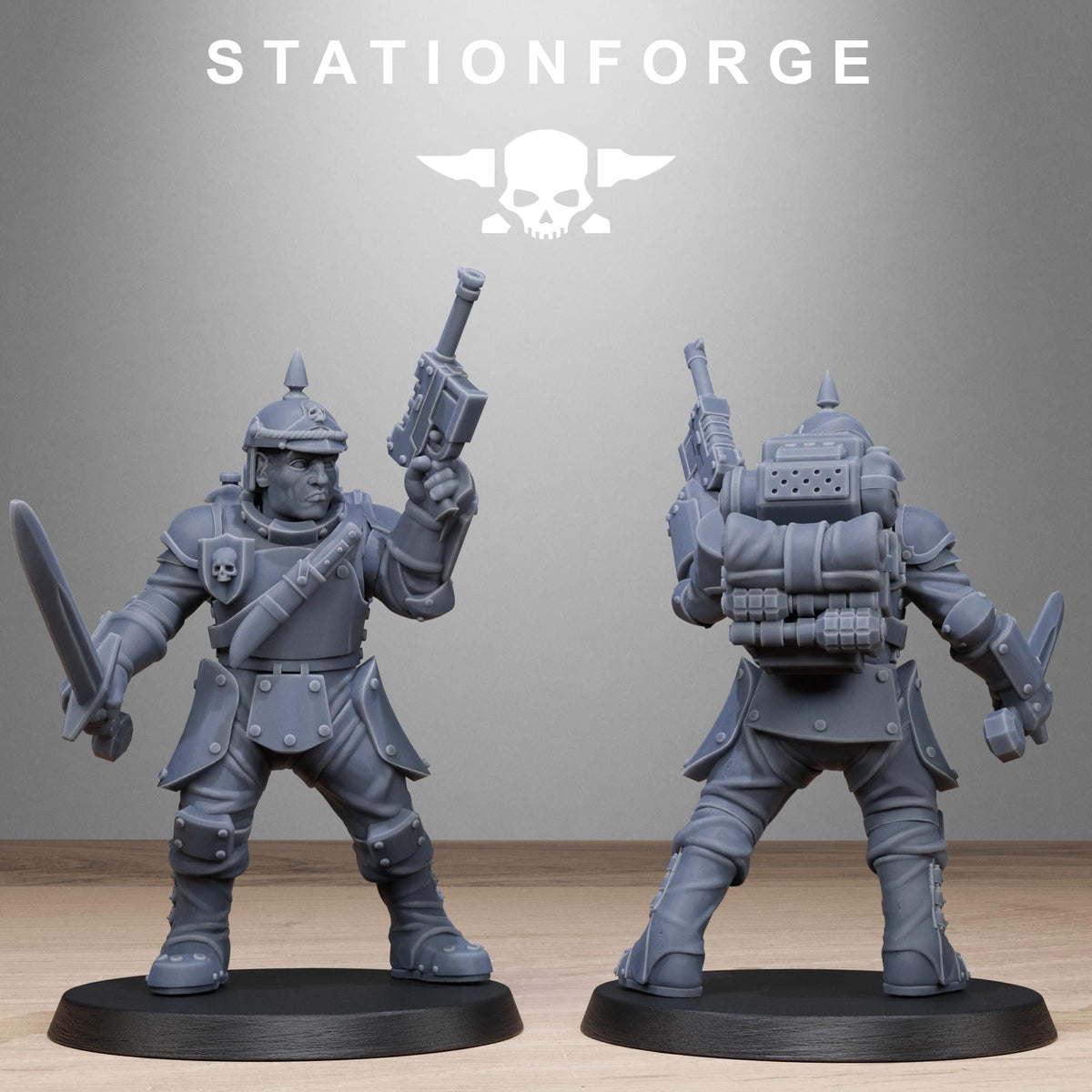 Royalguard Bastioneers – Warhammer 40k Compatible Miniature