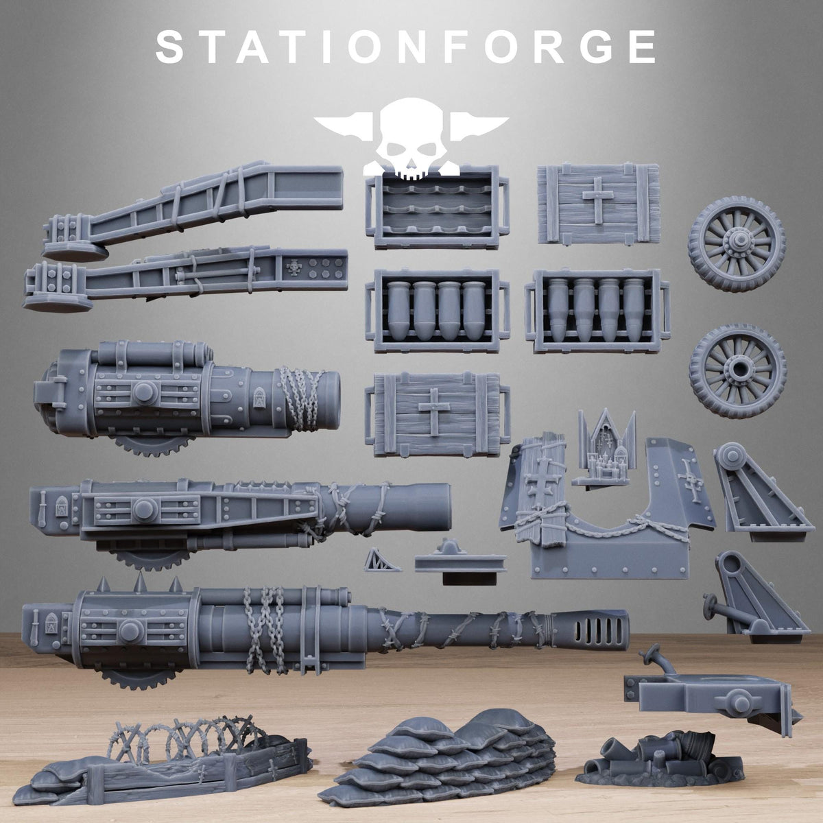 Royal Guard Artillery – Warhammer 40k Compatible Miniature
