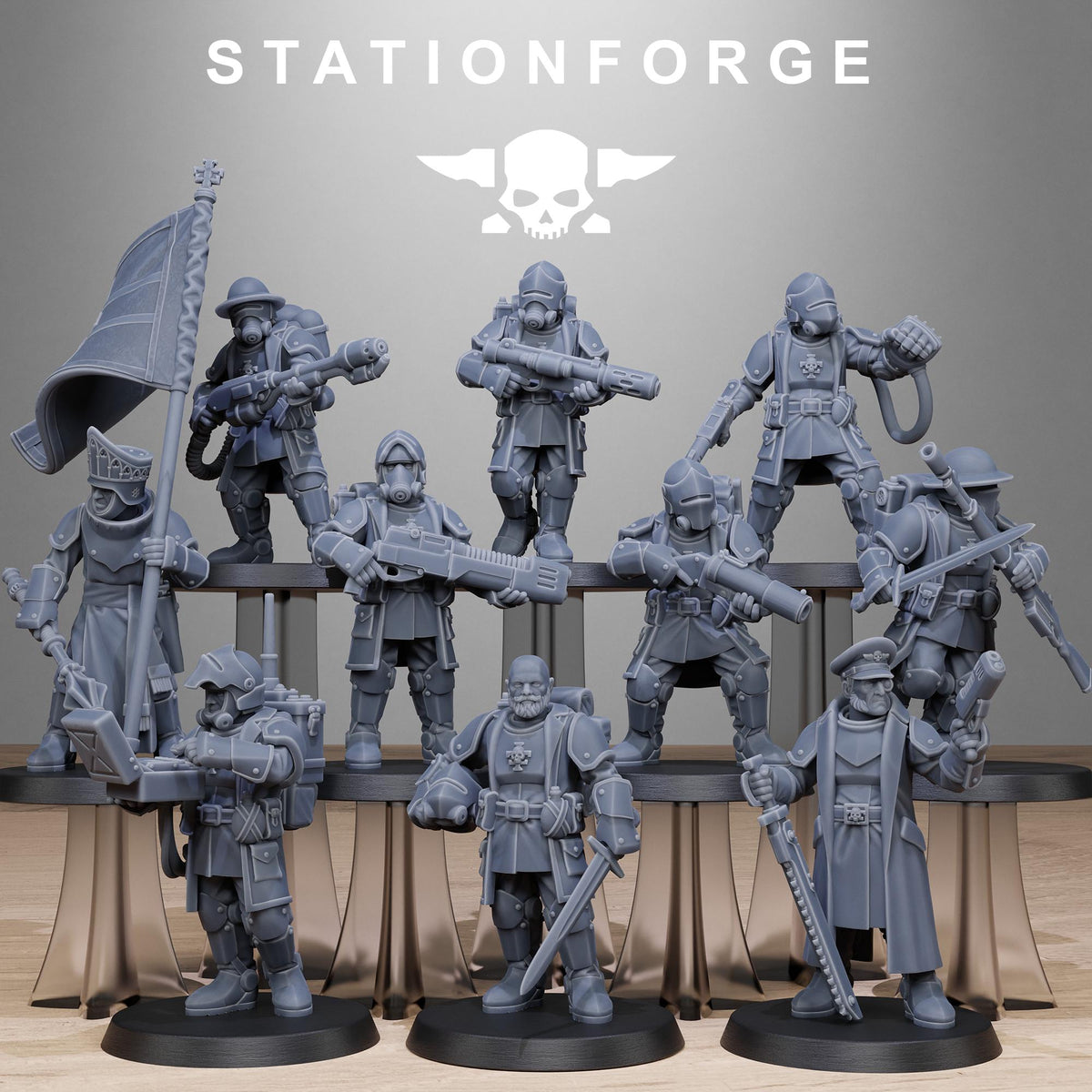 Royalguard Enforcers – Warhammer 40k Compatible Miniature