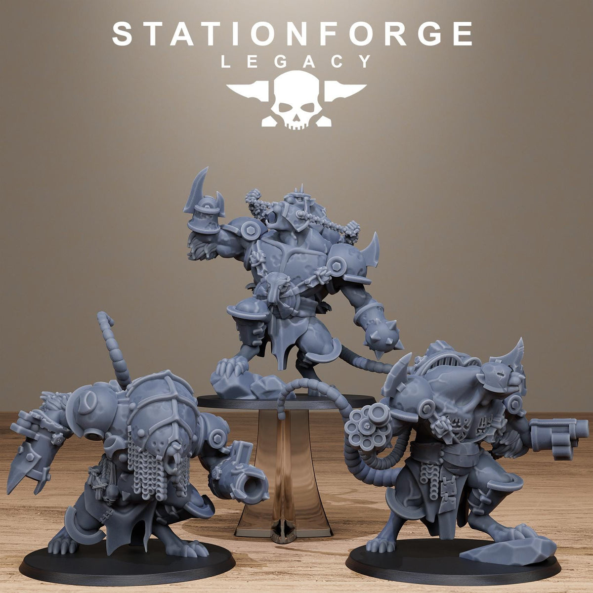 Rotfang Mega Rats – Warhammer 40k Compatible Miniature