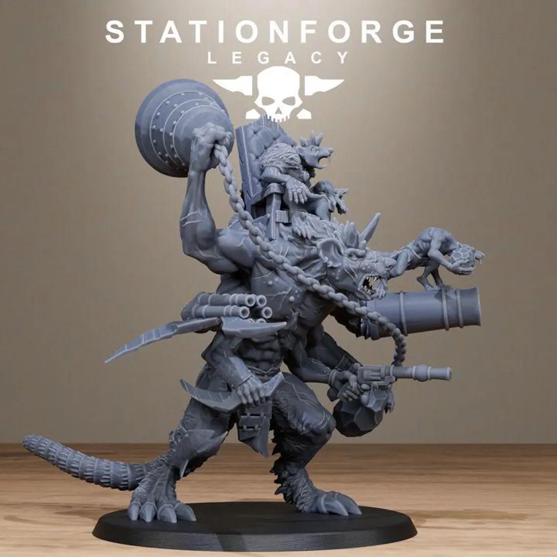 Rotfang Bell Rat – Warhammer 40k Compatible Miniature
