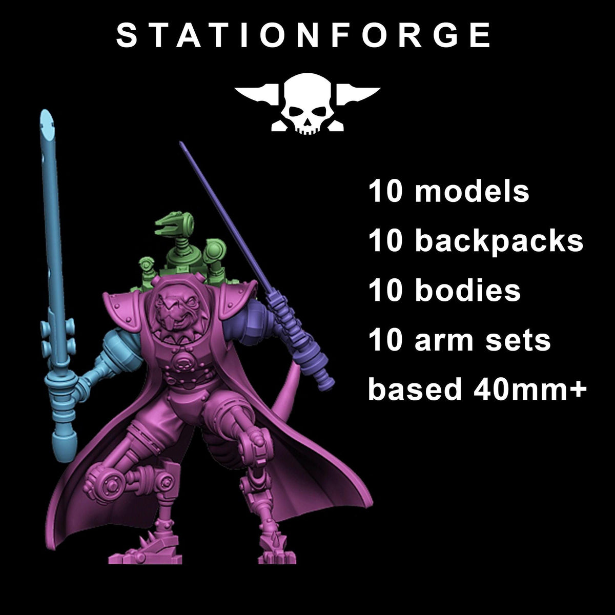 Raticus Curdsters – Warhammer 40k Compatible Miniature