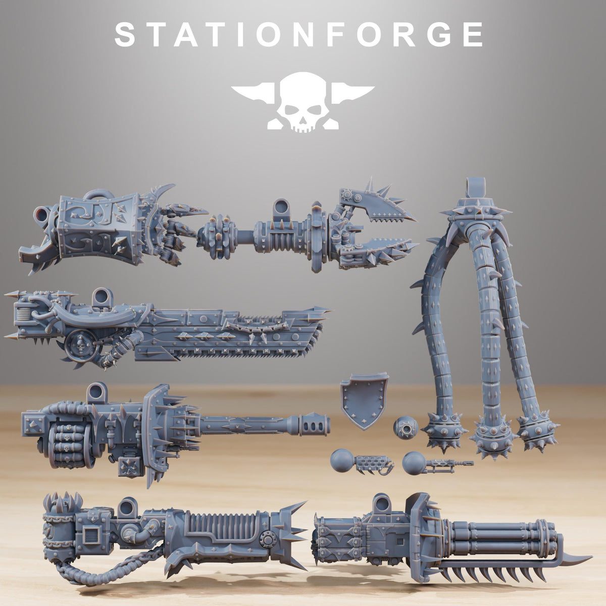 Pythonicus Defender MK2 – Warhammer 40k Compatible Miniature