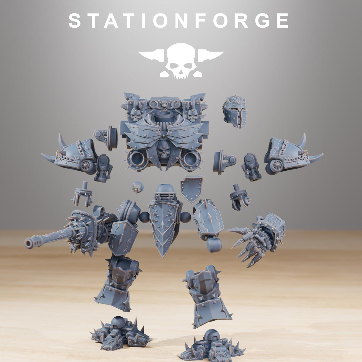 Pythonicus Defender MK2 – Warhammer 40k Compatible Miniature