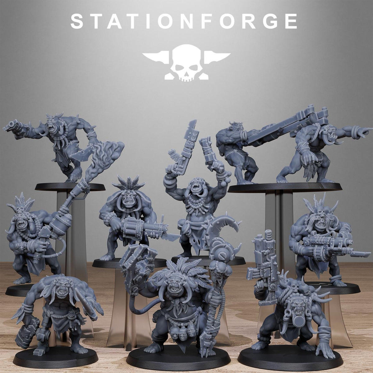 Orks Orkaz Tribal Infantry – Ork Proxy