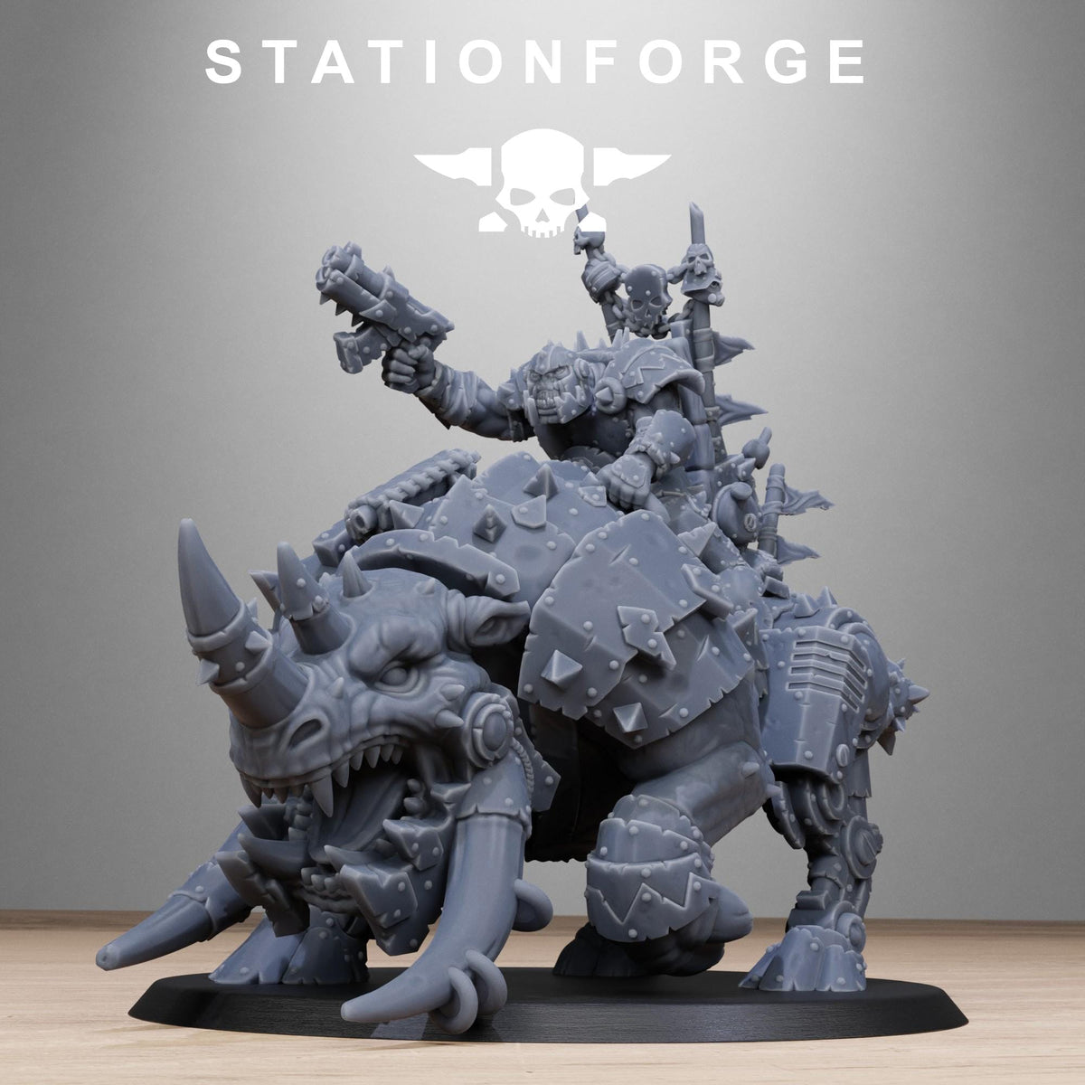 Ork Brast Rider Warlord – Ork Proxy