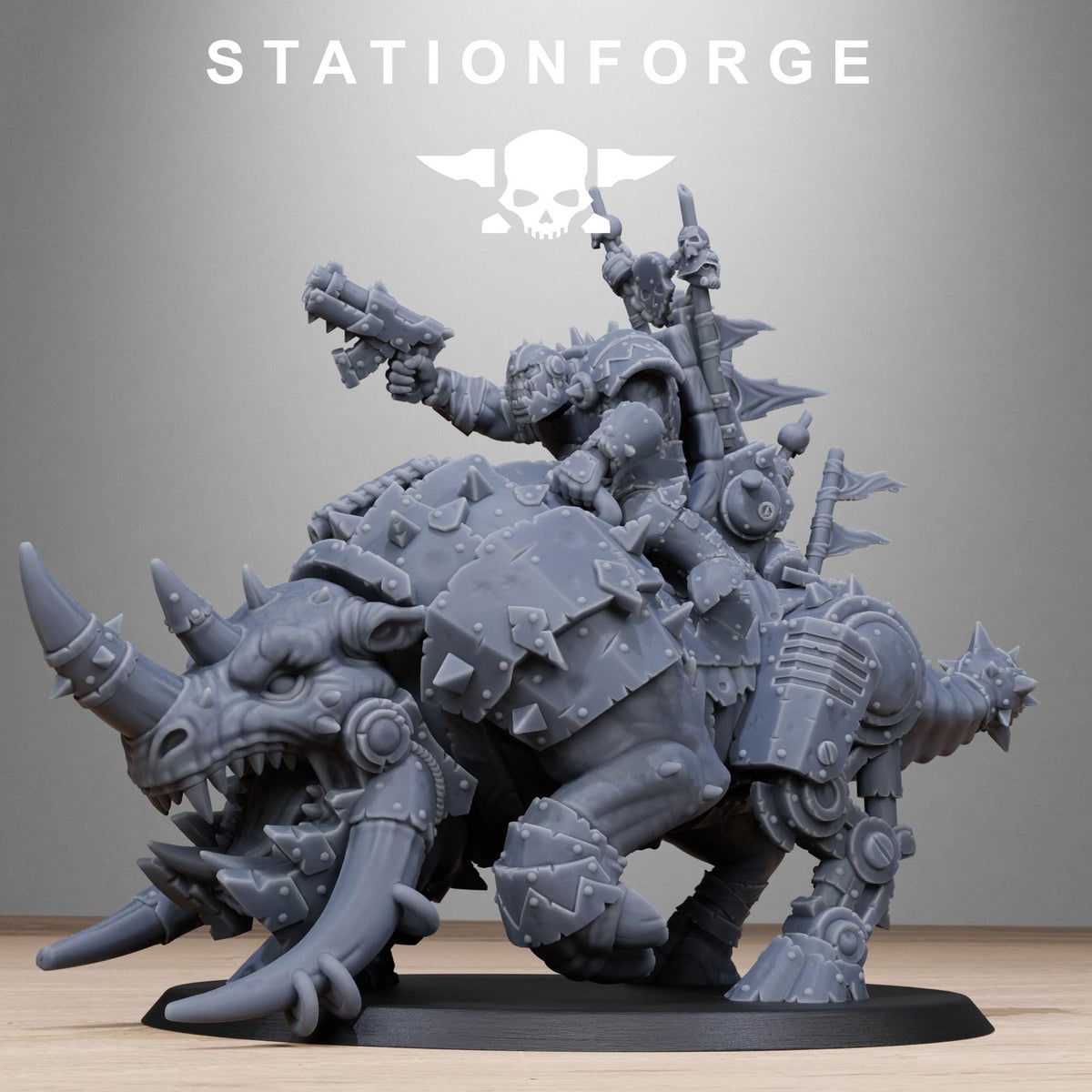 Ork Brast Rider Warlord – Ork Proxy