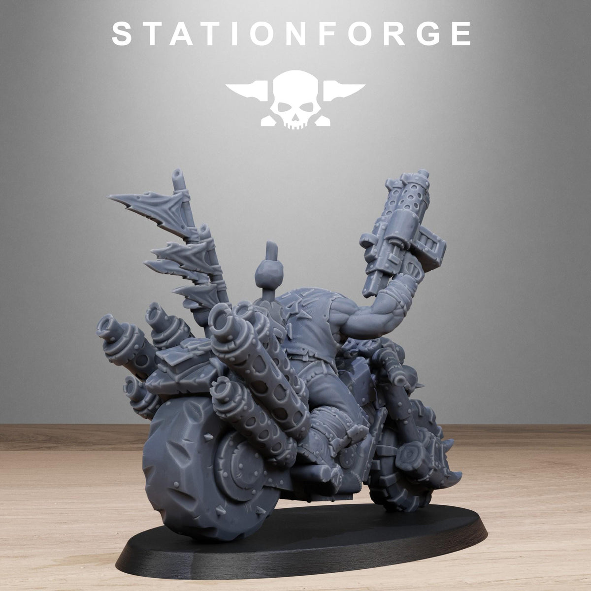 Orks Orkaz Bikers – Ork Proxy