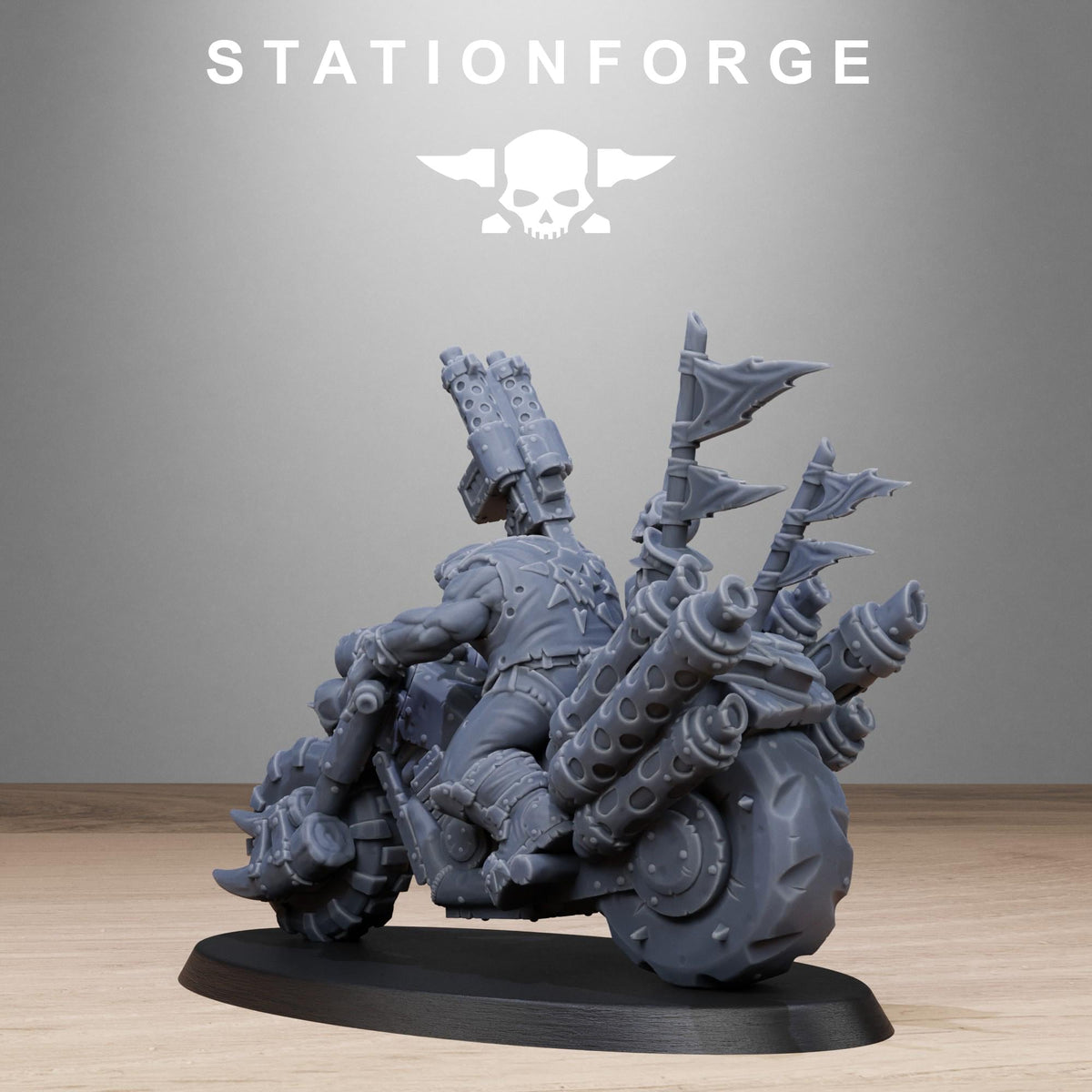 Orks Orkaz Bikers – Ork Proxy