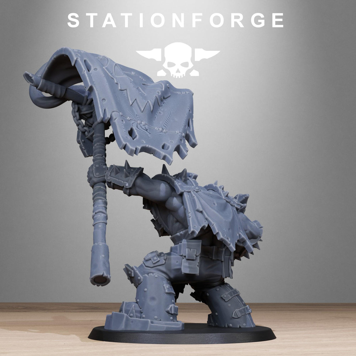 Orks Orkaz Bearer Boss – Ork Proxy