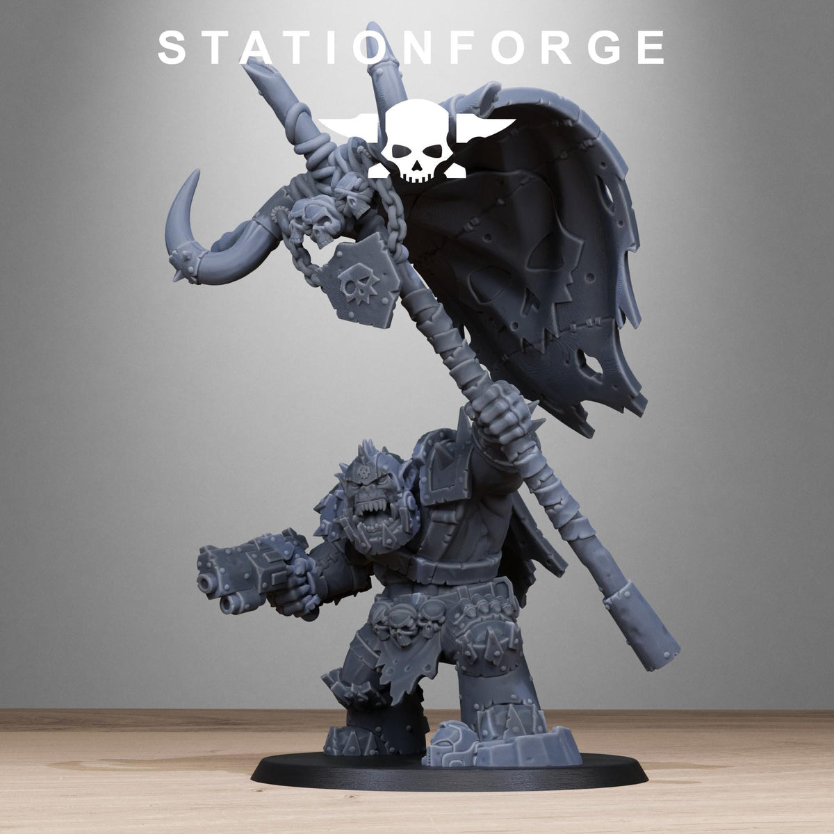 Orks Orkaz Bearer Boss – Ork Proxy