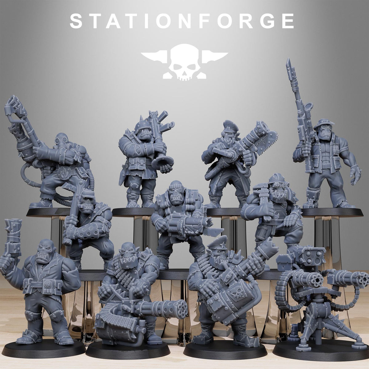 Orks Orkaz Team Fighters – Ork Proxy