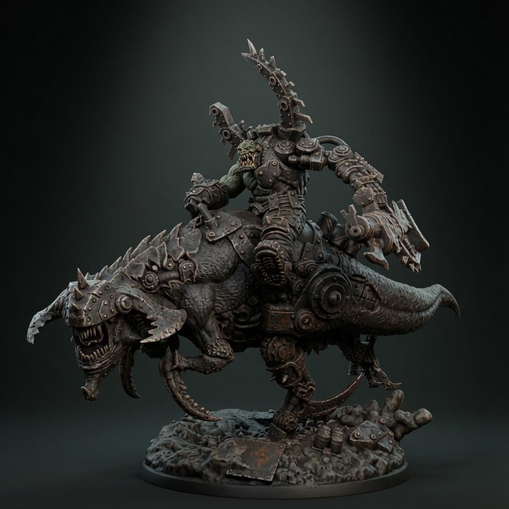 Orks Orkaz Boss Rider – Ork Proxy