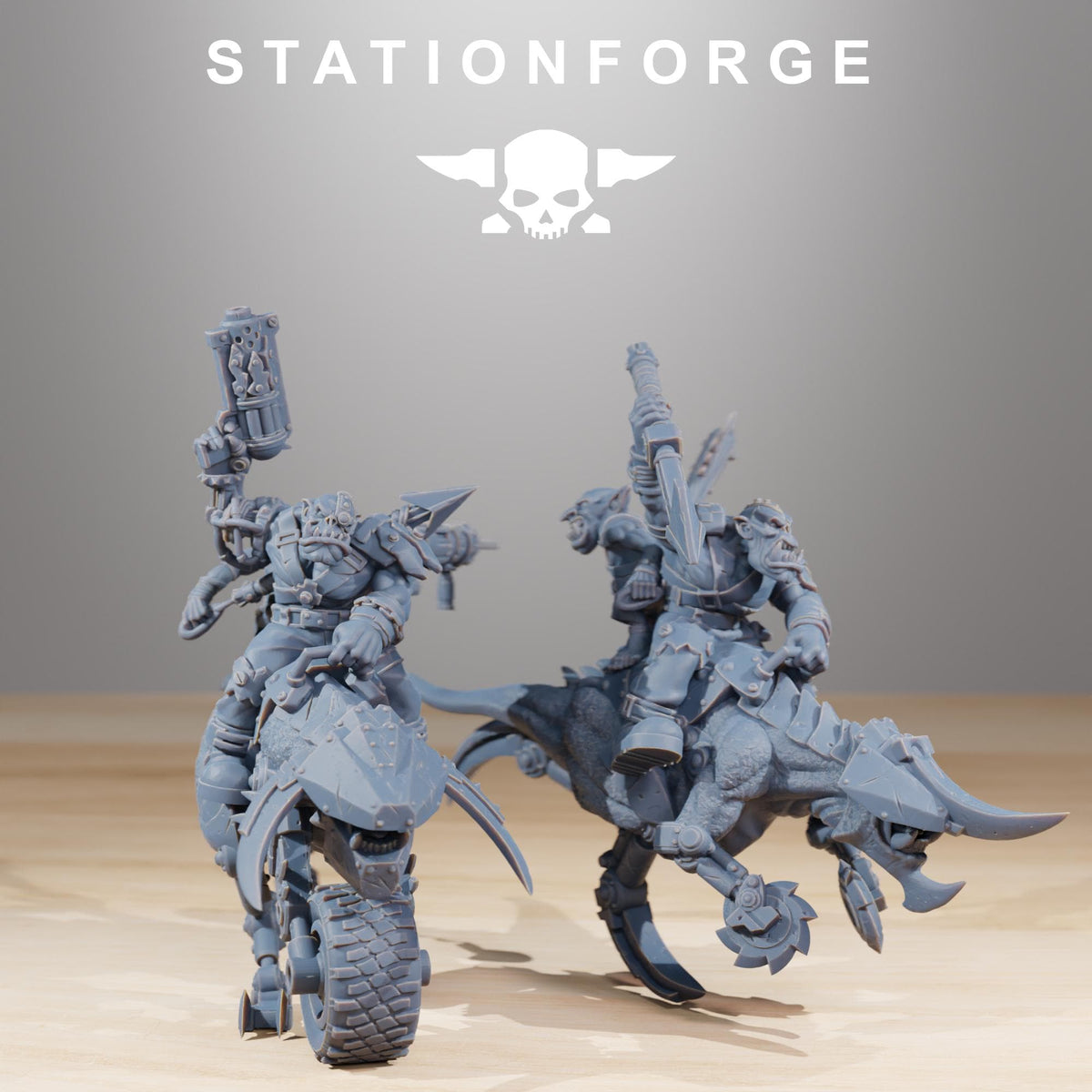 Orks Orkaz Beast Riders – Ork Proxy