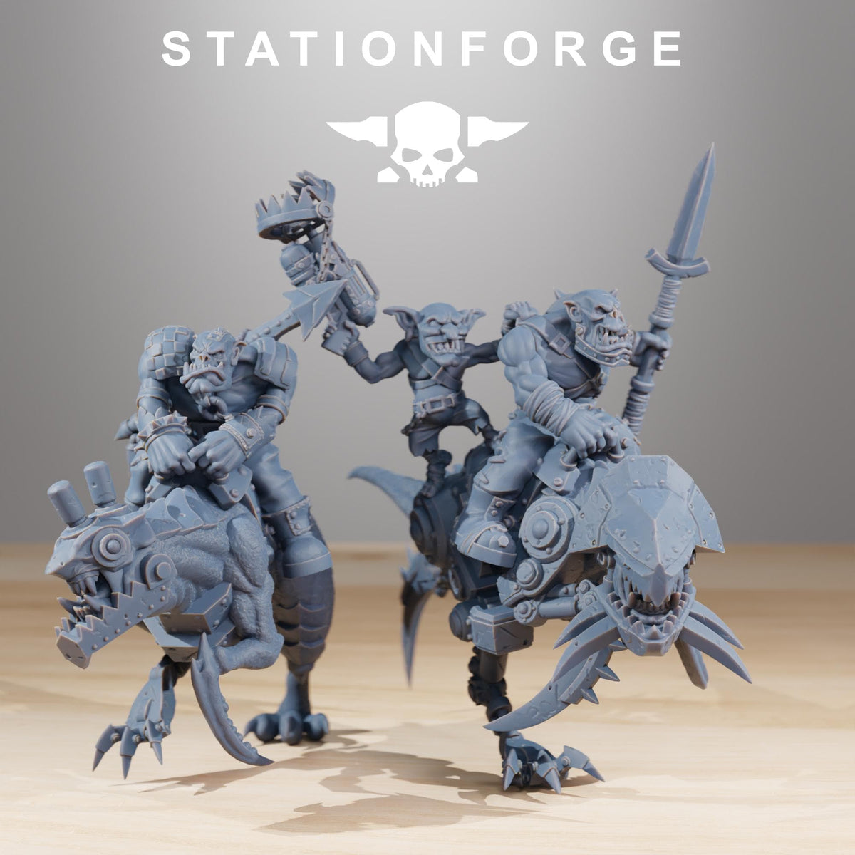 Orks Orkaz Beast Riders – Ork Proxy