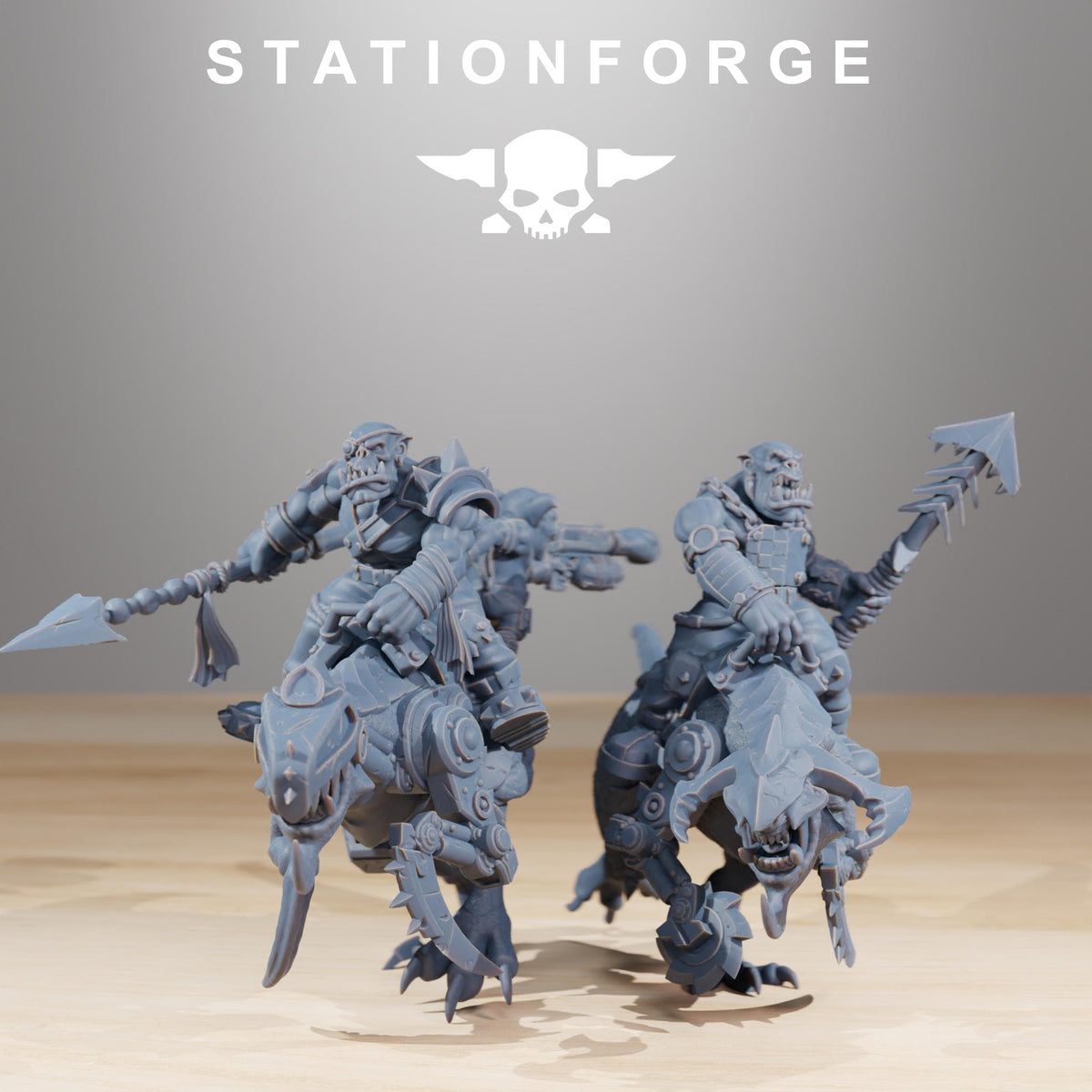 Orks Orkaz Beast Riders – Ork Proxy