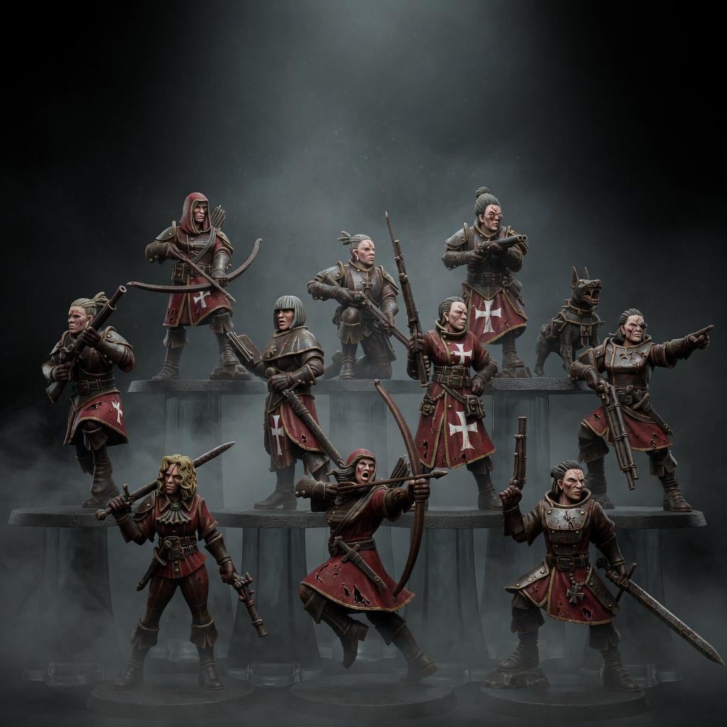 Legacy Thorncrest Hunters Sisters – Warhammer 40k Compatible Miniature