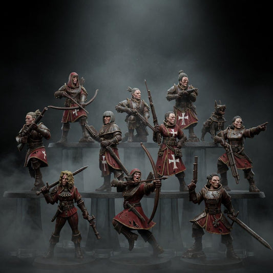Legacy Thorncrest Hunters Sisters – Warhammer 40k Compatible Miniature